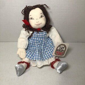 Vintage Wizard of Oz Dorothy Beanie Plush Doll - The Resort, Inc 1999  90's